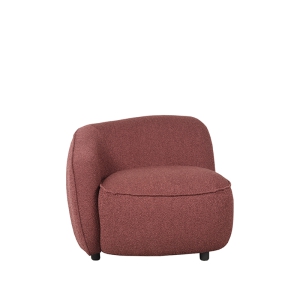 LABEL51 Fauteuil Livo - Winered - Boucle - LinksLABEL51