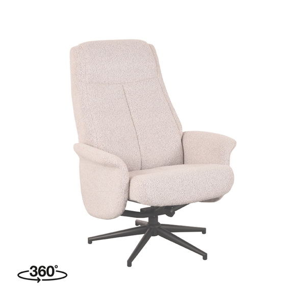 LABEL51 Fauteuil Bergen - Naturel - BoucleLABEL51