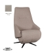 LABEL51 Fauteuils Odense - Taupe - Micro Suede - ElektrischeLABEL51