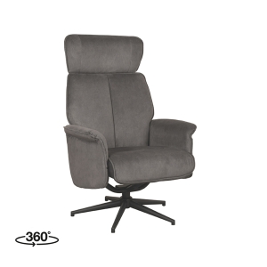 LABEL51 Fauteuils Verdal - Antraciet - Cosmo - Excl. HockerLABEL51